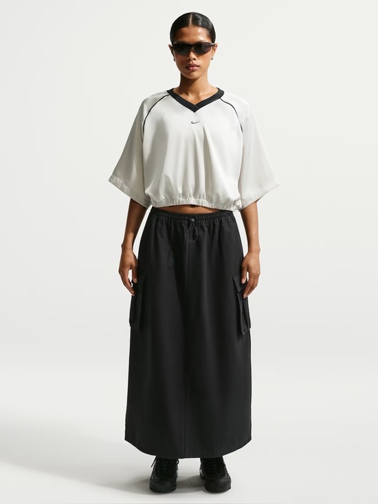 Nike Dresses & Skirts - Nike Black Cargo Midi Skirt